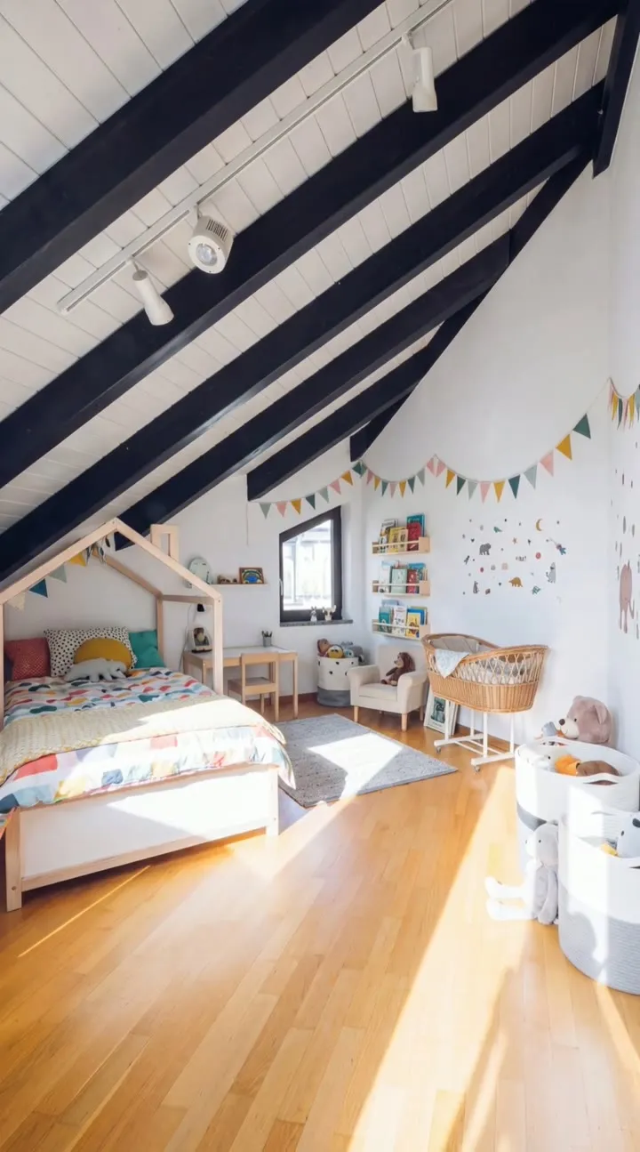 Kinderzimmer, KI-Staging